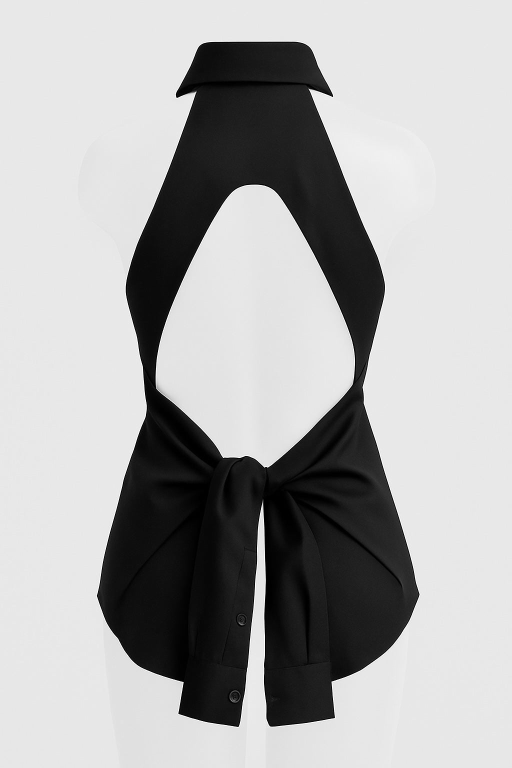 The Sylvie Shirt Halter Wrap Top