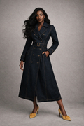 KENYA LONG DENIM COAT DRESS