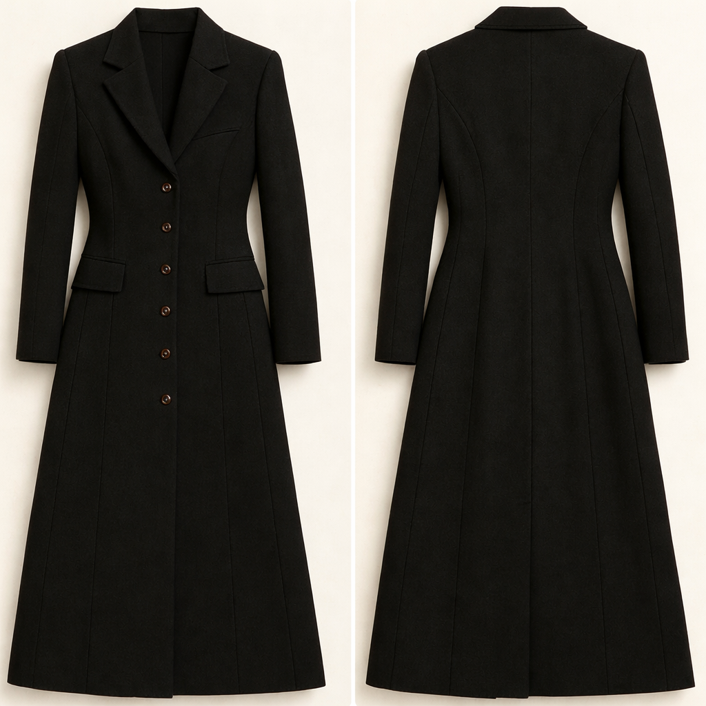 SHALOM LONG TAILORED COAT